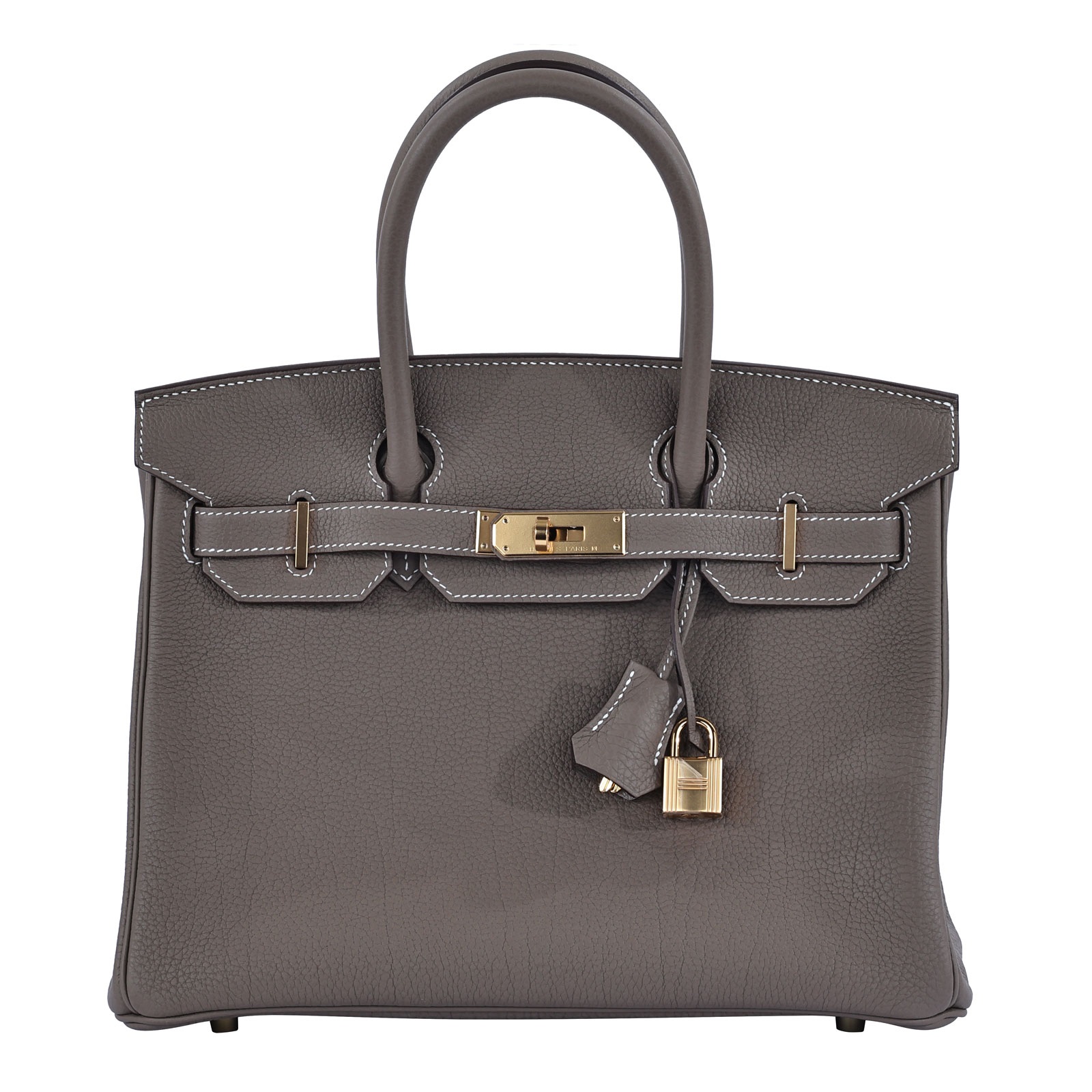 愛馬仕 Hermes Birkin Bag 柏金包 30 BK30 WPY514CI 大象灰BIRKIN30 原廠盒子/防塵袋/購買證明/鎖組