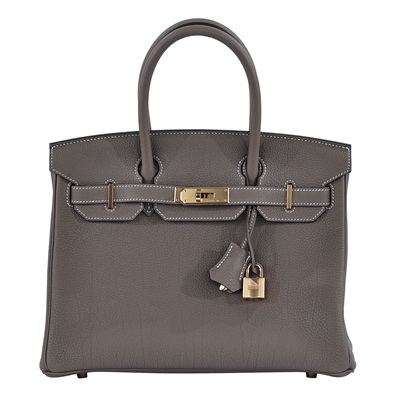 愛馬仕 Hermes Birkin Bag 柏金包 30 BK30 WPY514CI 大象灰BIRKIN30 原廠盒子/防塵袋/購買證明/鎖組