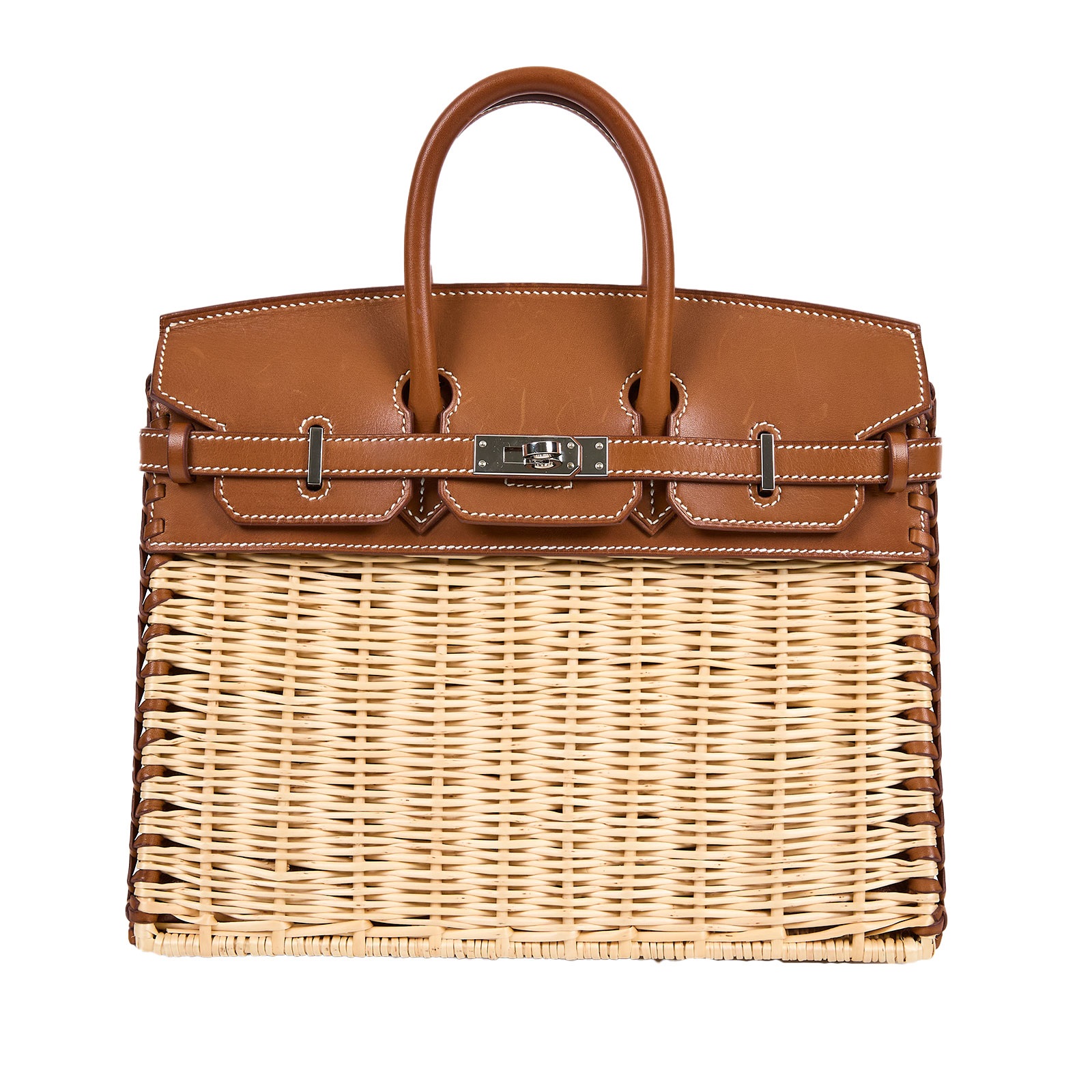 愛馬仕 Hermes Birkin Bag 柏金包 25 BK25 B刻 棕色BIRKIN PICNIC25 原廠盒子/防塵袋/中國購買證明