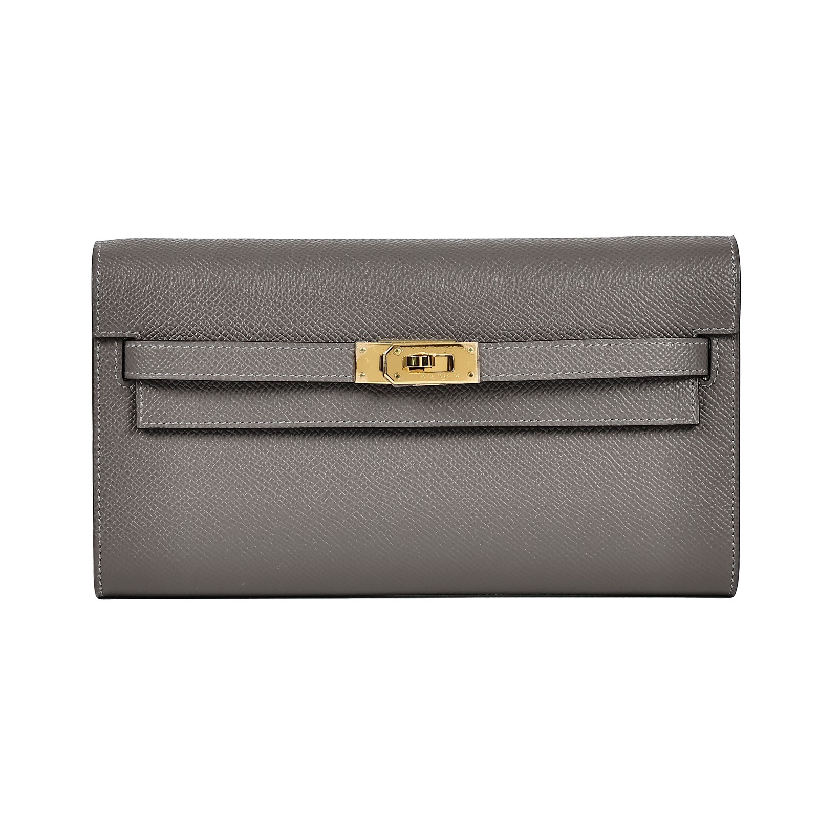 愛馬仕 Hermes Kelly to go 長夾肩背包 KLG U刻 灰KELLY TO GO 原廠盒子