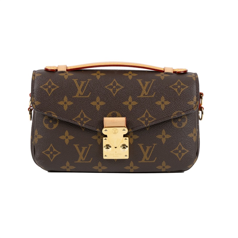 路易威登 LOUIS VUITTON Pochette Métis East West 老花 鏈條 郵差包 腋下單肩包 M46279 晶片款  防塵袋