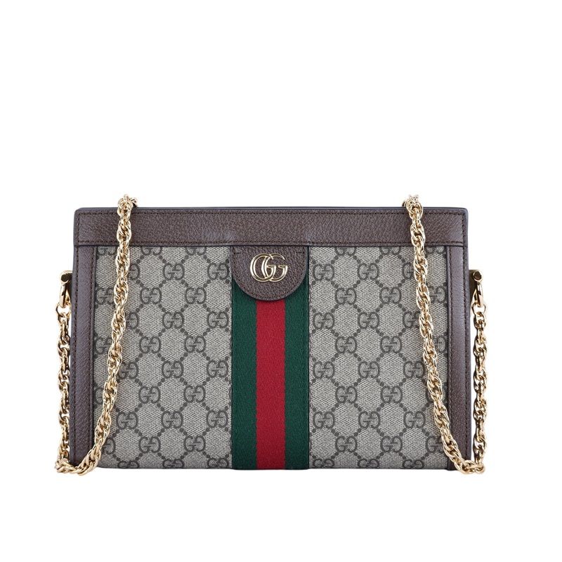 古馳 GUCCI Ophidia GG 小型 肩揹袋 503877 棕OPHIDIA鍊包 防塵袋