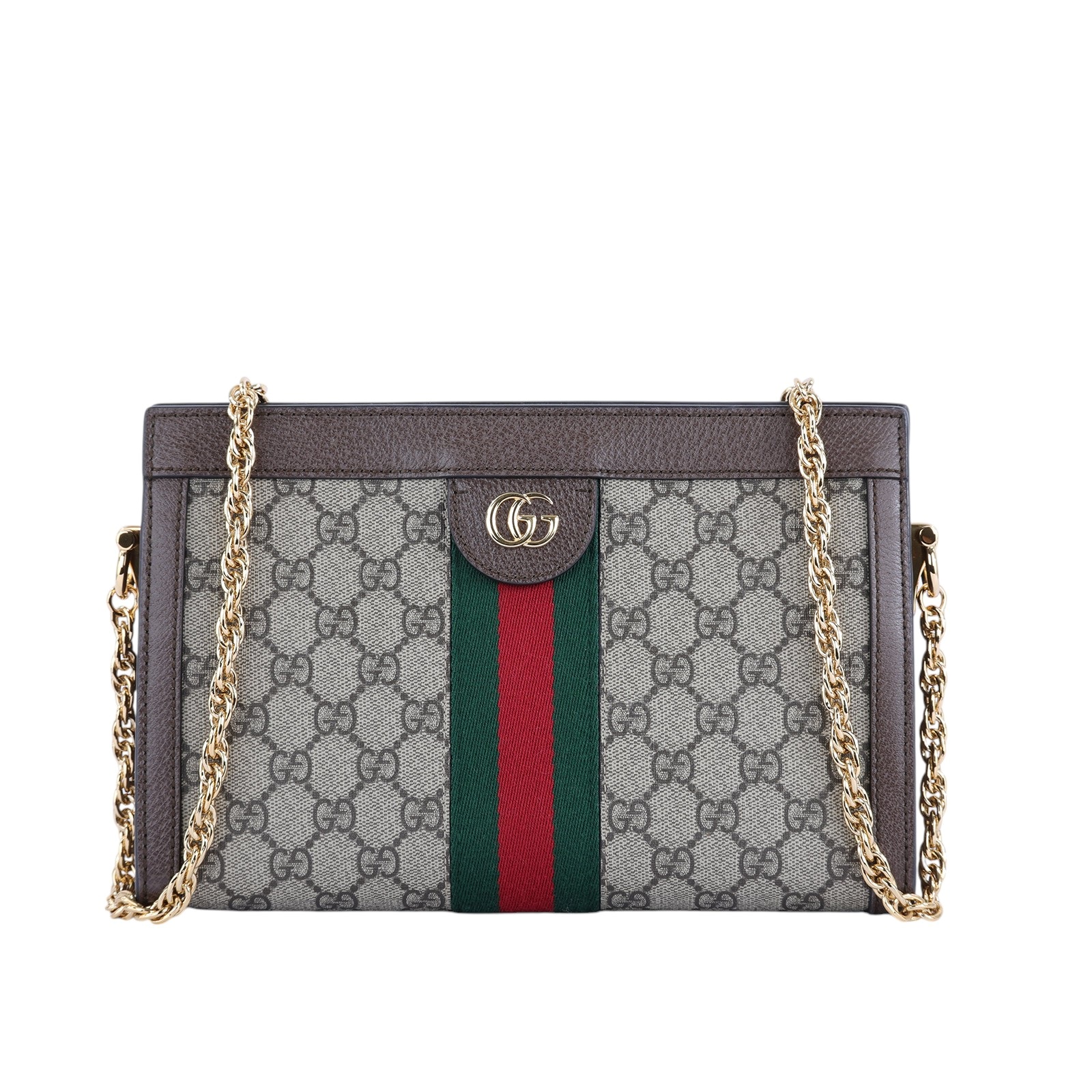 古馳 GUCCI Ophidia GG 小型 肩揹袋 503877 棕OPHIDIA鍊包 防塵袋