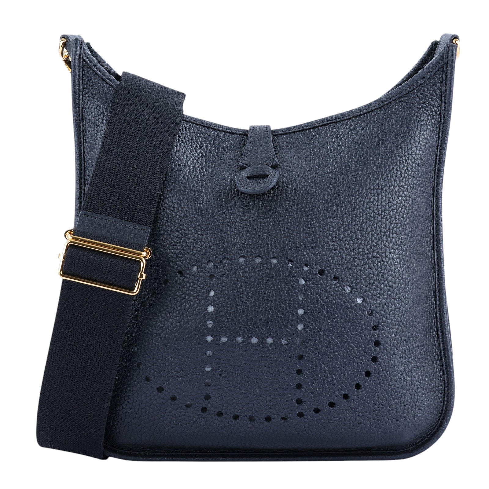 愛馬仕 Hermes Evelyne Bag 伊芙琳包 29 馬蹄型 EV29 W刻 黑EVELYNE29 原廠盒子/防塵袋/購買證明