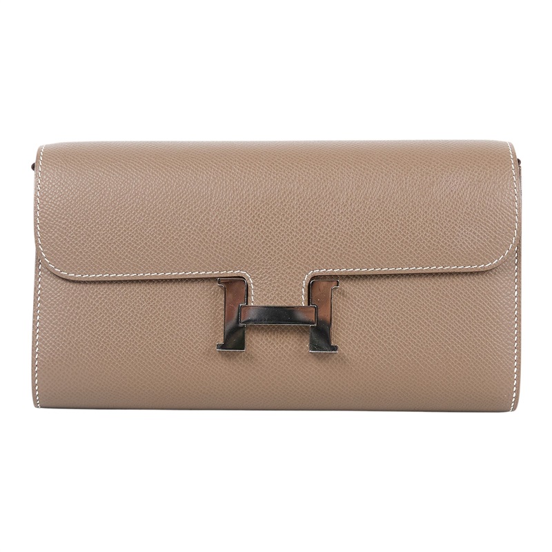 愛馬仕 Hermes Constance to go 康康包 長夾  CNTG U刻 大象灰CONSTANCE TO GO 原廠盒子/購買證明