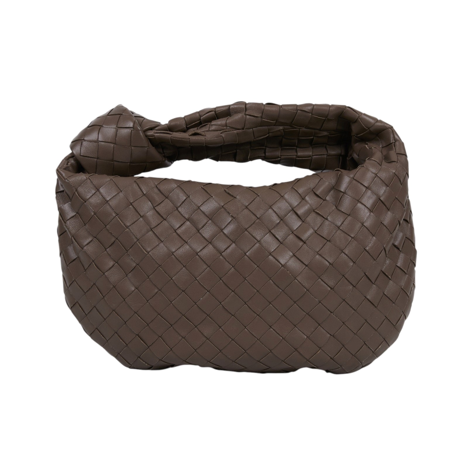 寶緹嘉 BOTTEGA VENETA Mini Jodie 手提包 651876 淺棕 TEEN JODIE 防塵袋/保證卡