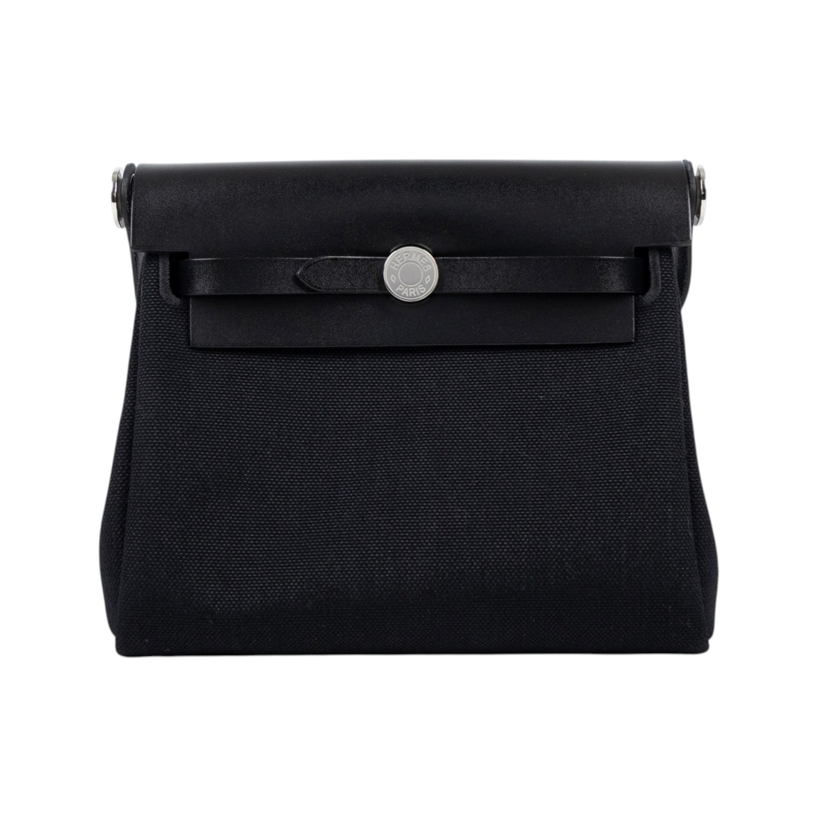 愛馬仕 Hermes Herbag Zip 20 銀色五金 黑色 H086430CKAA /G BT 001 DT  原廠盒子/防塵袋