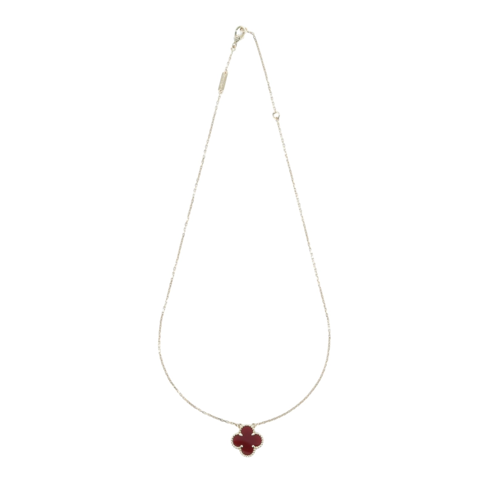 梵克雅寶 Van Cleef & Arpels Vintage Alhambra 吊墜 小型 VCARD38500  原廠盒子
