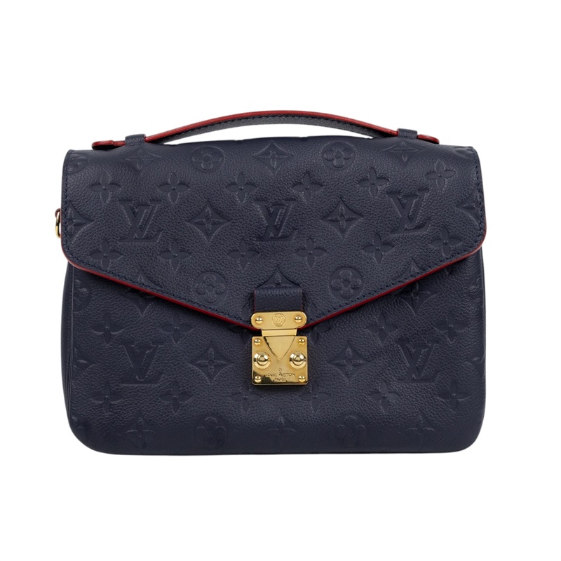 路易威登 LOUIS VUITTON Pochette Metis 金釦 郵差包  M44071 深藍POCHETTE MÉTIS郵差包 背帶