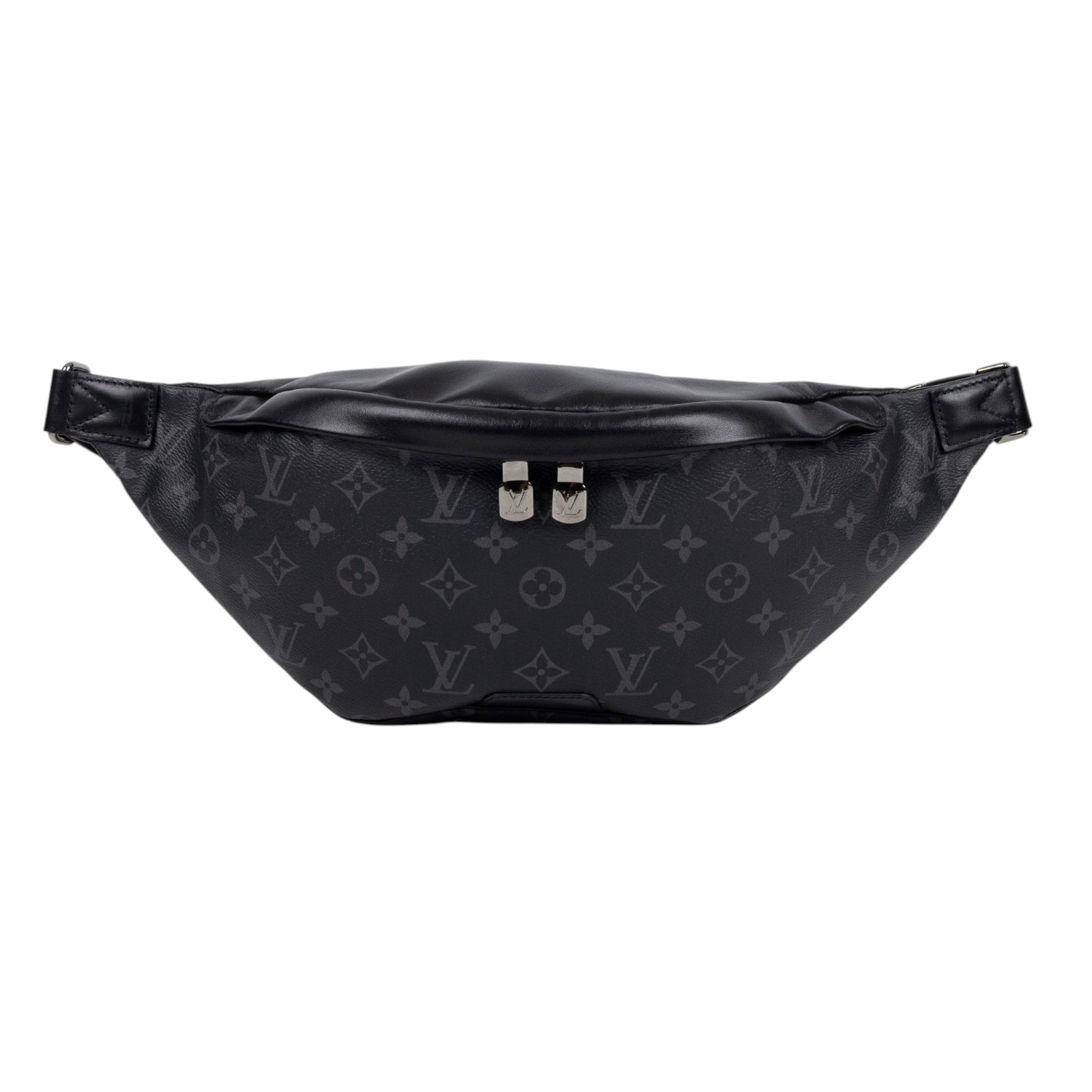路易威登 LOUIS VUITTON Discovery 黑帆布 腰包 M44336 黑原花DISCOVERY腰包 無附屬品
