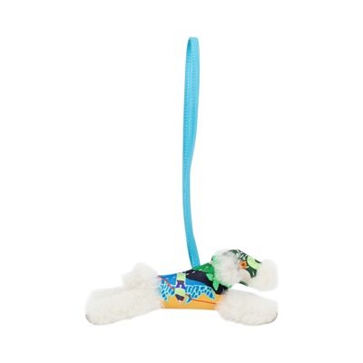 愛馬仕 Hermes Budy charm 吊飾 包掛 狐狸㹴犬 BUDYC BAM B刻圖騰白毛毛BUDY吊飾 無附屬品