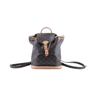 路易威登 LOUIS VUITTON Montsouris Mini 後背包 經典帆布 M11199 晶片款 原花Montsouris PM 原廠盒子/防塵袋