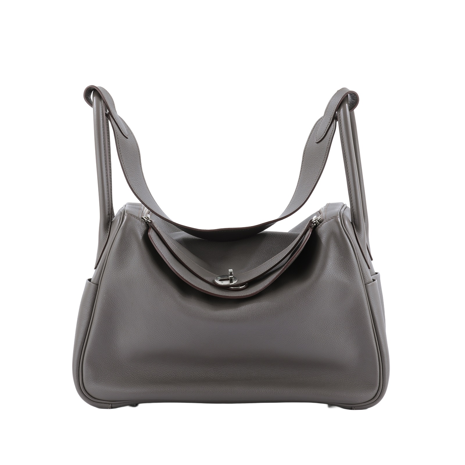 愛馬仕 Hermes Lindy 琳迪包 34 LD34 X AS 005 AP X刻 灰銀扣LINDY34 防塵袋