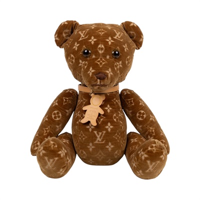 路易威登 LOUIS VUITTON Teddy Bear PM 小熊 公仔 GI0791 棕Teddy Bear PM玩偶 防塵袋