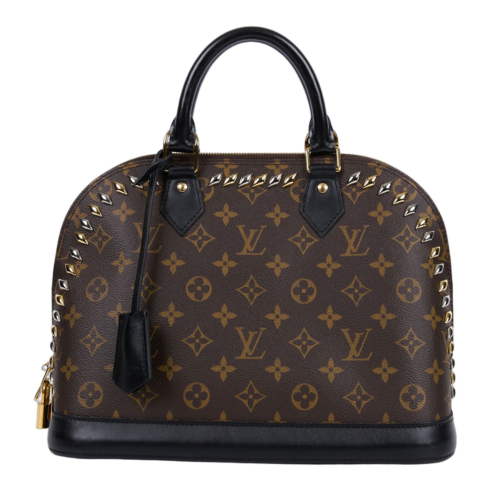 路易威登 LOUIS VUITTON Alma PM 手提包 肩背包 斜背包 貝殼包  M41579 原花鉚釘Alma PM 防塵袋