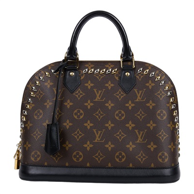 路易威登 LOUIS VUITTON Alma PM 手提包 肩背包 斜背包 貝殼包  M41579 原花鉚釘Alma PM 防塵袋