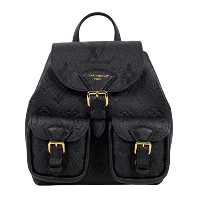 路易威登 LOUIS VUITTON Backup 後背包 黑色 M47072 晶片款 黑原花壓紋後背包 原廠盒子/防塵袋/購買證明