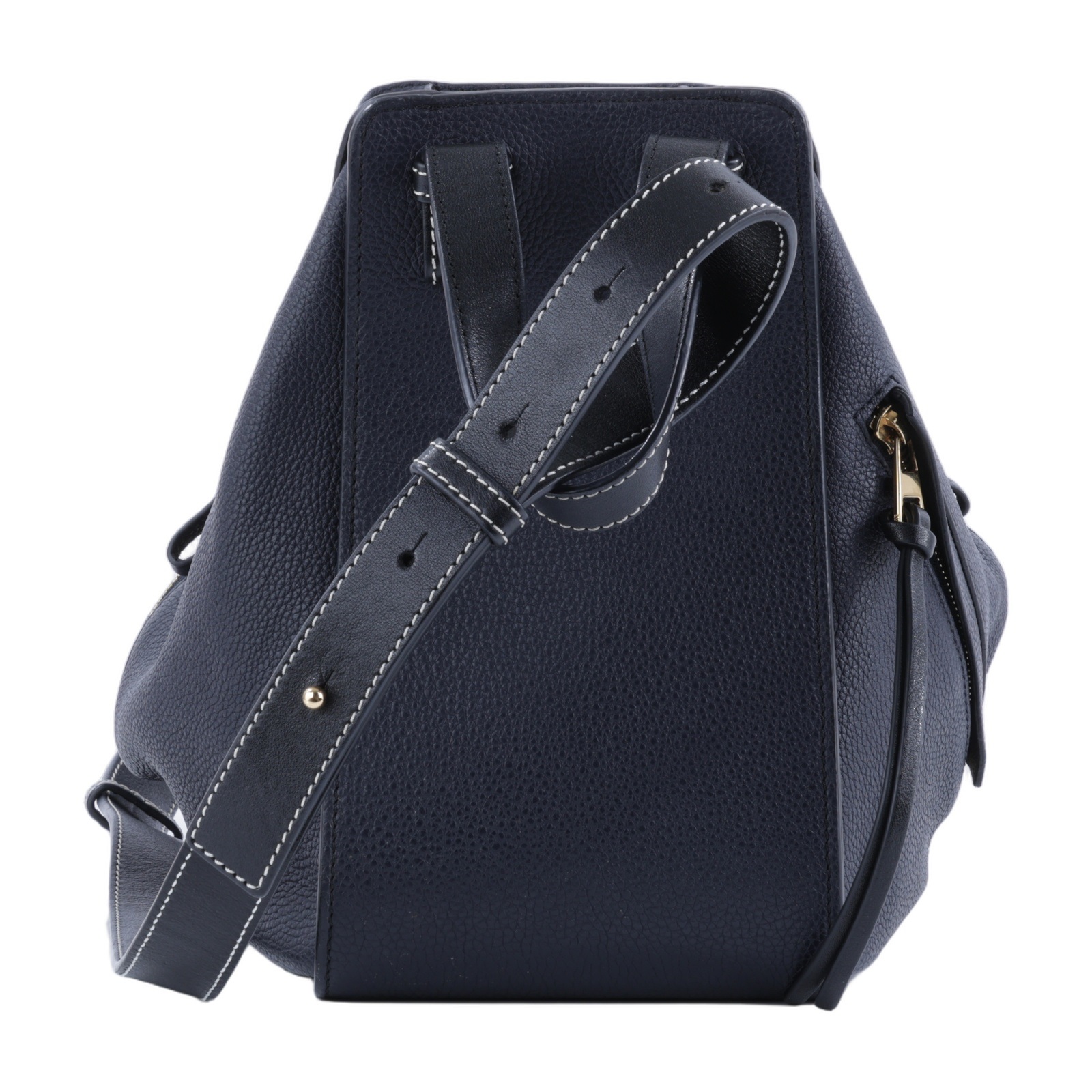 羅意威 LOEWE Hammock 手提包 小型 經典小牛皮   深藍HAMMOCK SMALL 無附屬品