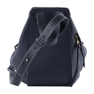 羅意威 LOEWE Hammock 手提包 小型 經典小牛皮   深藍HAMMOCK SMALL 無附屬品