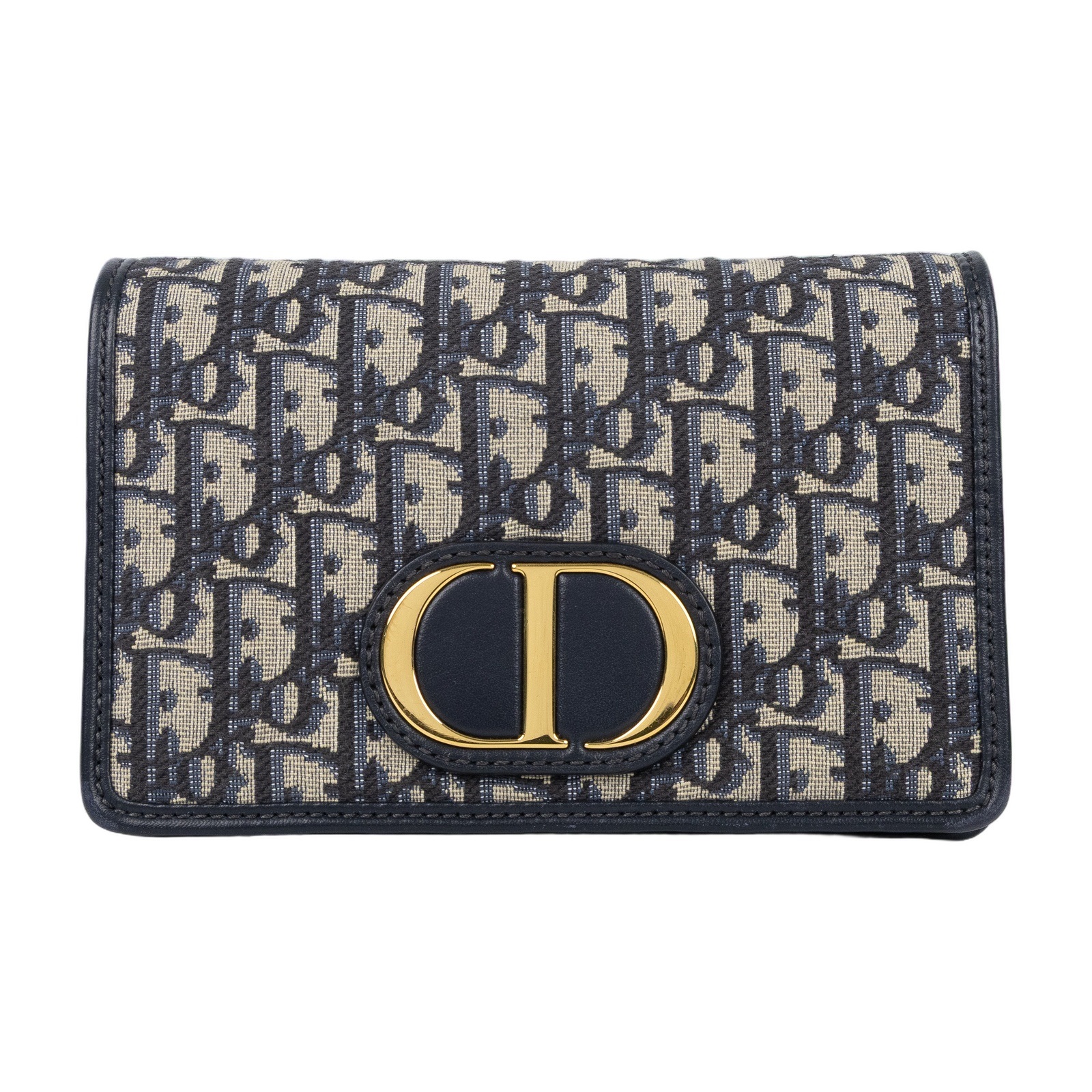 迪奧 CHRISTIAN DIOR Lady Dior My 帆布 鍊條 肩背 手拿包 S2086UTZQ  原廠盒子/防塵袋/背帶/國外購買證明