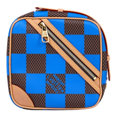 路易威登 LOUIS VUITTON Chess Messenger 中型 郵差包 肩背包 斜背包 N40547 晶片款  防塵袋/背帶