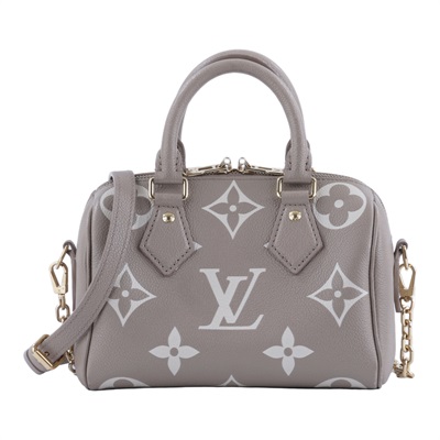 路易威登 LOUIS VUITTON Speedy Bandoulière  20 雙色 手提 斜背 波士頓包 M46575 晶片款  原廠盒子/防塵袋/鎖組/背帶