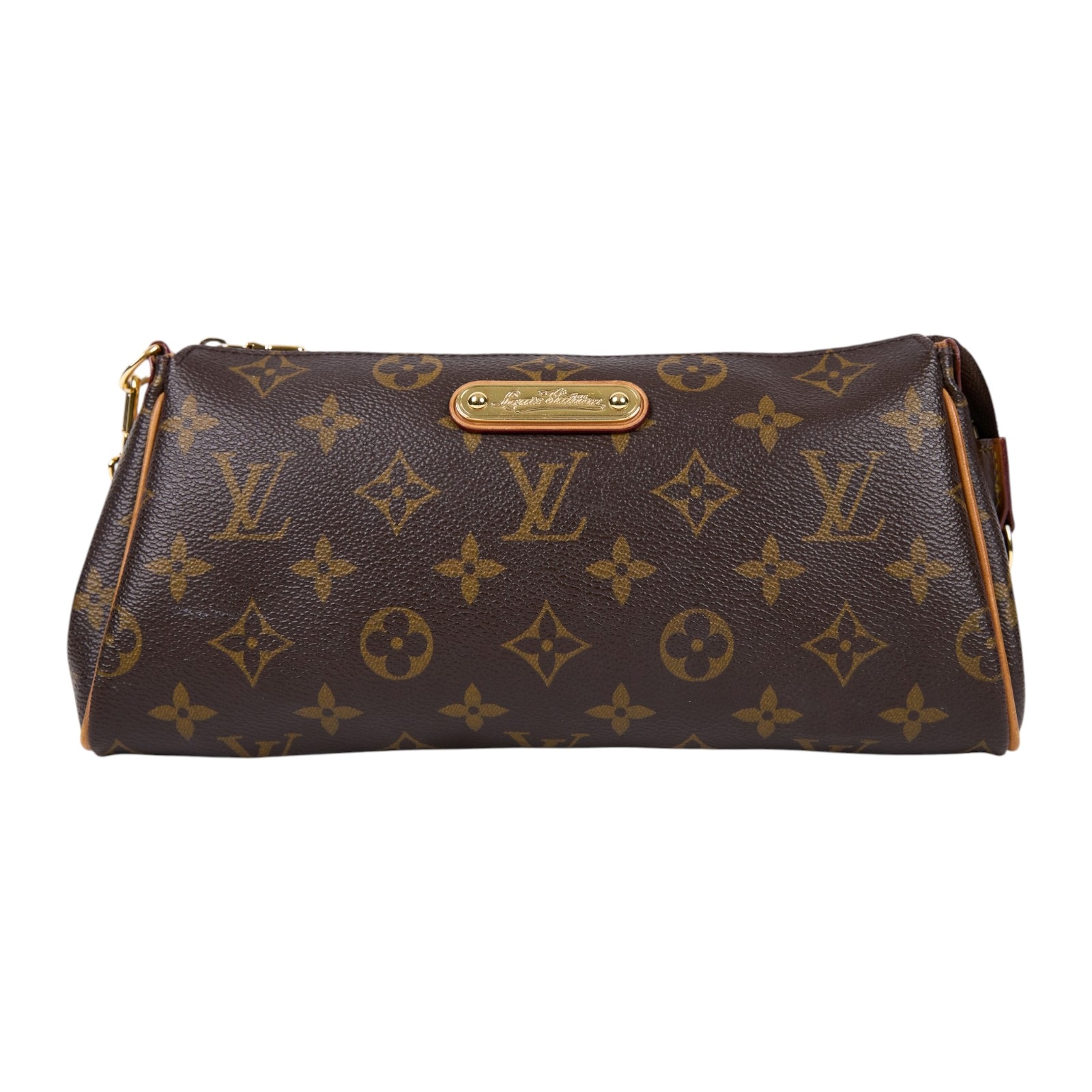 路易威登 LOUIS VUITTON Eva 經典帆布 鍊帶 小肩包 M95567 原花EVA肩背包 背帶
