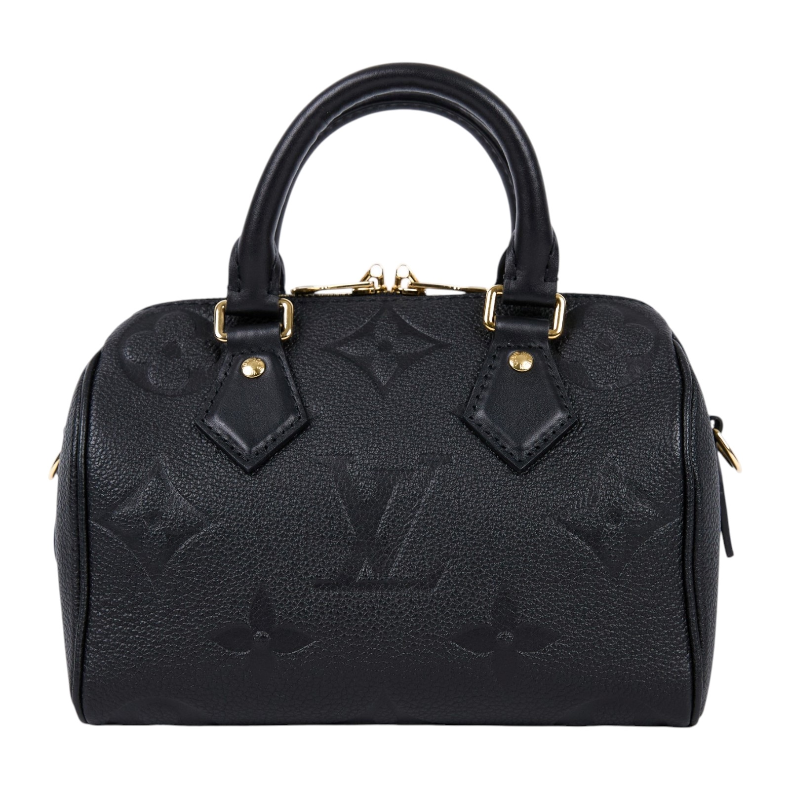 路易威登 LOUIS VUITTON Speedy Bandoulière  20 Noir 手提 斜背 波士頓包 M58953 晶片款  防塵袋/鎖組/背帶