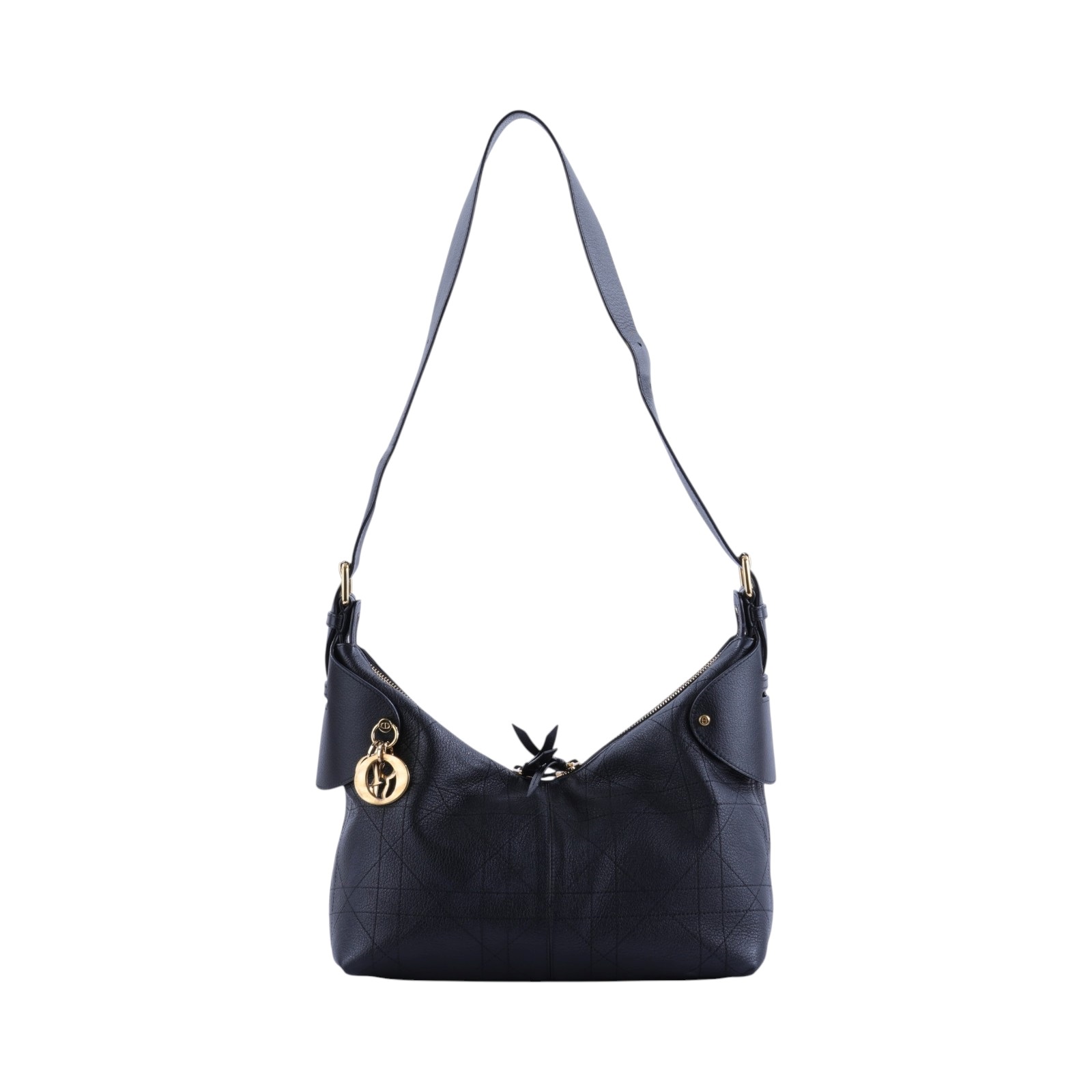 迪奧 CHRISTIAN DIOR Voyage 肩背包 流浪包 中型 M2846UJVC 黑VOYAGE肩背包 中號 保證卡