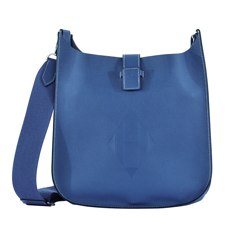 愛馬仕 Hermes Evelyne Bag 伊芙琳包 III 29 EV29 C刻 深藍EVELYNE SELLIER 29 防塵袋