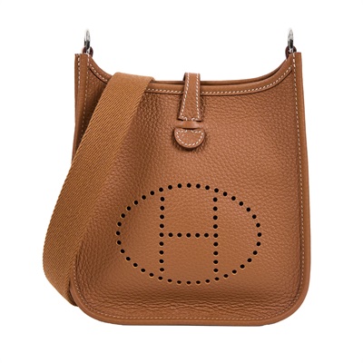 愛馬仕 Hermes Evelyne Bag Mini 伊芙琳包 Evelyne 16 EV16 WAU003  原廠盒子/防塵袋/影本購買證明