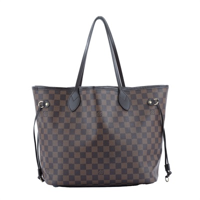 路易威登 LOUIS VUITTON 棕棋盤 Neverfull MM 托特包 N41358 棕棋盤格NEVERFULL MM 新版 防塵袋/原廠盒子/購買證明