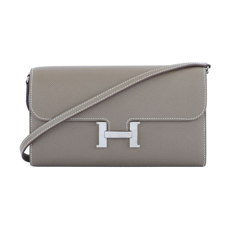 愛馬仕 Hermes Constance to go 康康包 長夾  CNTG Z刻 大象灰CONSTANCE TO GO 防塵袋