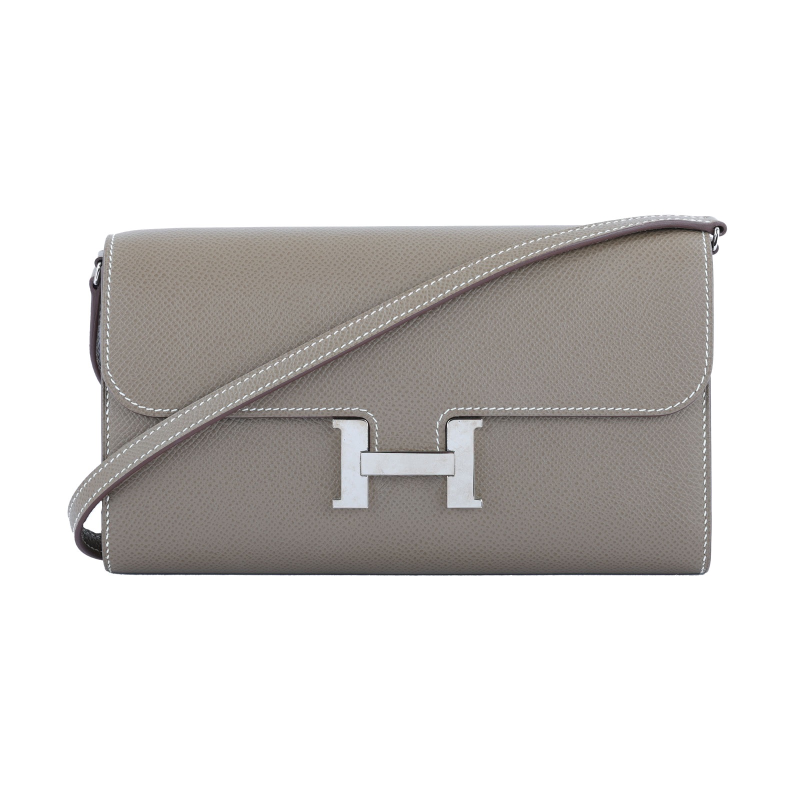 愛馬仕 Hermes Constance to go 康康包 長夾  CNTG Z刻 大象灰CONSTANCE TO GO 防塵袋