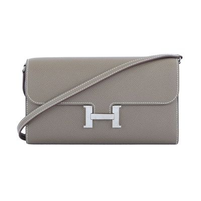 愛馬仕 Hermes Constance to go 康康包 長夾  CNTG Z刻 大象灰CONSTANCE TO GO 防塵袋