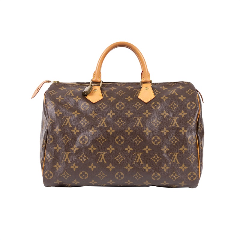 路易威登 LOUIS VUITTON Speedy 35 舊款 手提波士頓包 經典帆布 M41524 原花SPEEDY35 防塵袋