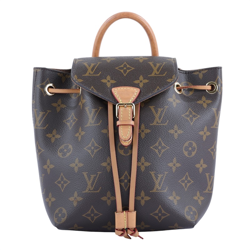 路易威登 LOUIS VUITTON Montsouris BB 經典帆布 後背包 M45502 原花MONTSOURIS BB 防塵袋