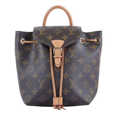 路易威登 LOUIS VUITTON Montsouris BB 經典帆布 後背包 M45502 原花MONTSOURIS BB 防塵袋
