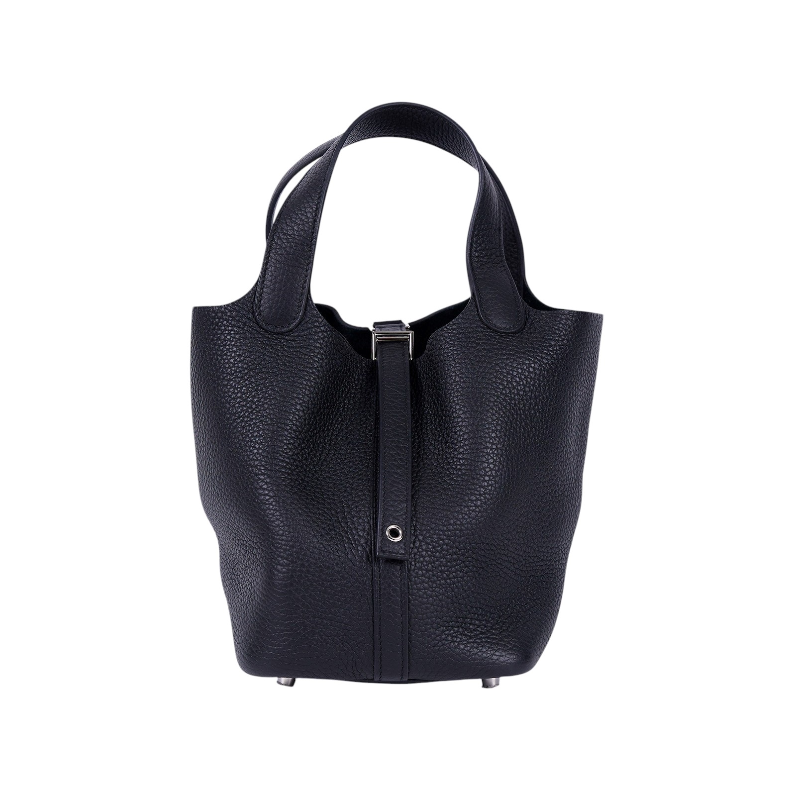 愛馬仕 Hermes Picotin Lock 18 菜籃子包 PT18 B刻 黑PICOTIN18 原廠盒子/防塵袋/鎖頭/鑰匙