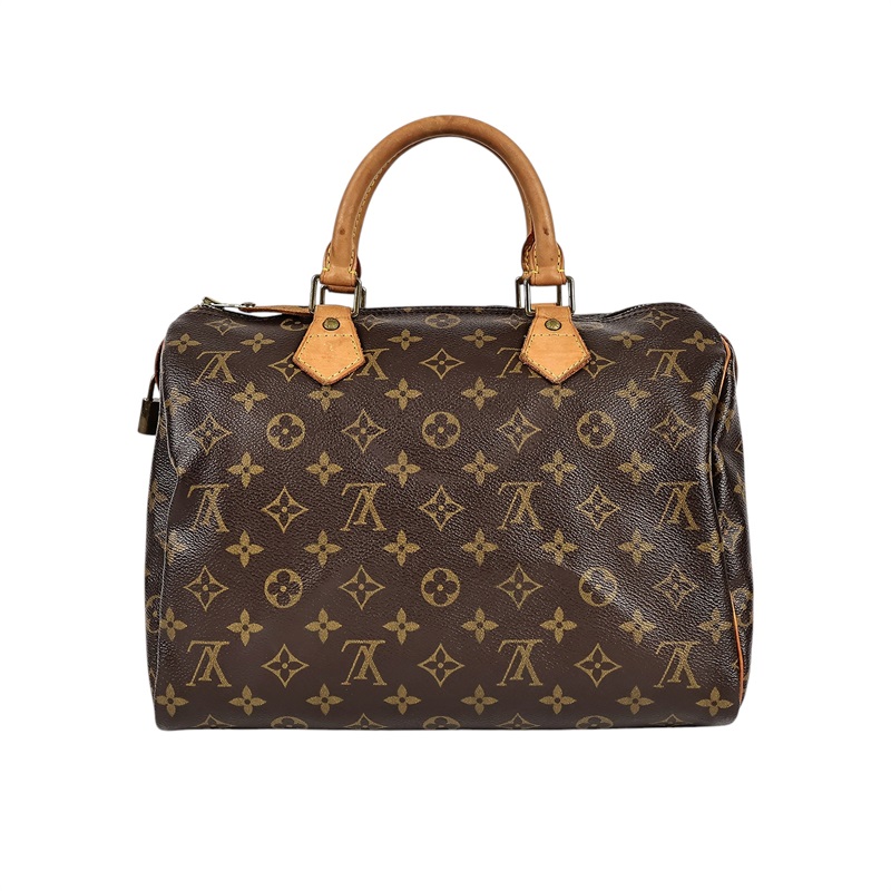 路易威登 LOUIS VUITTON Speedy 30原花 手提波士頓包 M41108 棕原花Speedy 30手提包 無附屬品