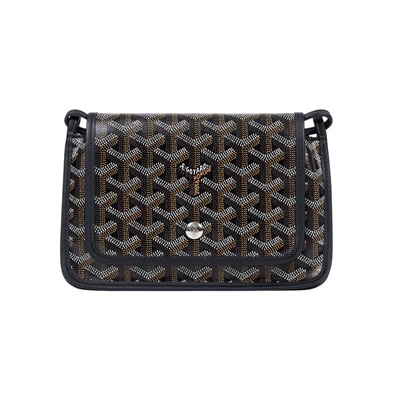 高雅德 GOYARD Plumet Pocket Wallet 肩背 隨身錢包 PLUMETPMLTY 黑PLUMET 防塵袋/國外購買證明