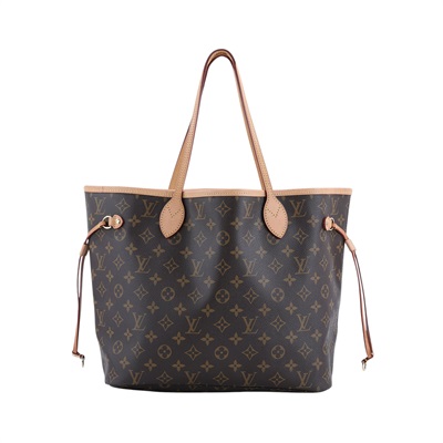 路易威登 LOUIS VUITTON Neverfull MM 經典帆布 肩背 購物袋 M40995 晶片款 原花NEVERFULL MM 內袋