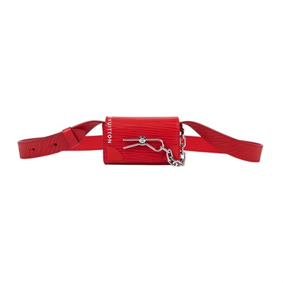 路易威登 LOUIS VUITTON Micro Steamer 郵差包 紅色 M23837 晶片款 紅色EPI迷你肩背包 防塵袋