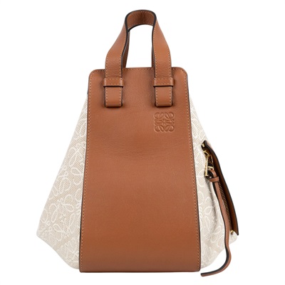 羅意威 LOEWE Compact Hammock bag 小牛皮 肩背 吊床包 A538H13X35  防塵袋