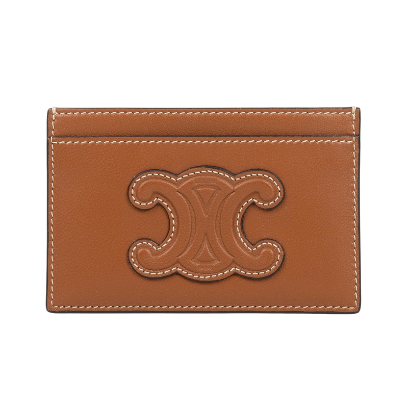 思琳 CELINE 卡包 10B703EMJ 棕凱旋卡夾 原廠盒子/防塵袋/購買證明