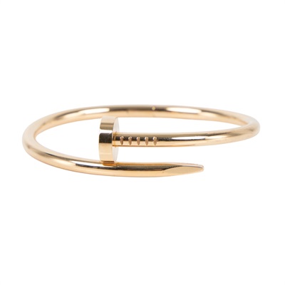 卡地亞 CARTIER Juste un Clou 手環  B6048115 RG JUSTE UN CLOU釘子手鐲 原廠盒子/台灣購買證明/保書