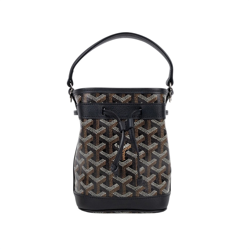 高雅德 GOYARD Petit Flot Bucket Mini Bag 水桶包 PEFLOTMINTY  防塵袋/國外購買證明