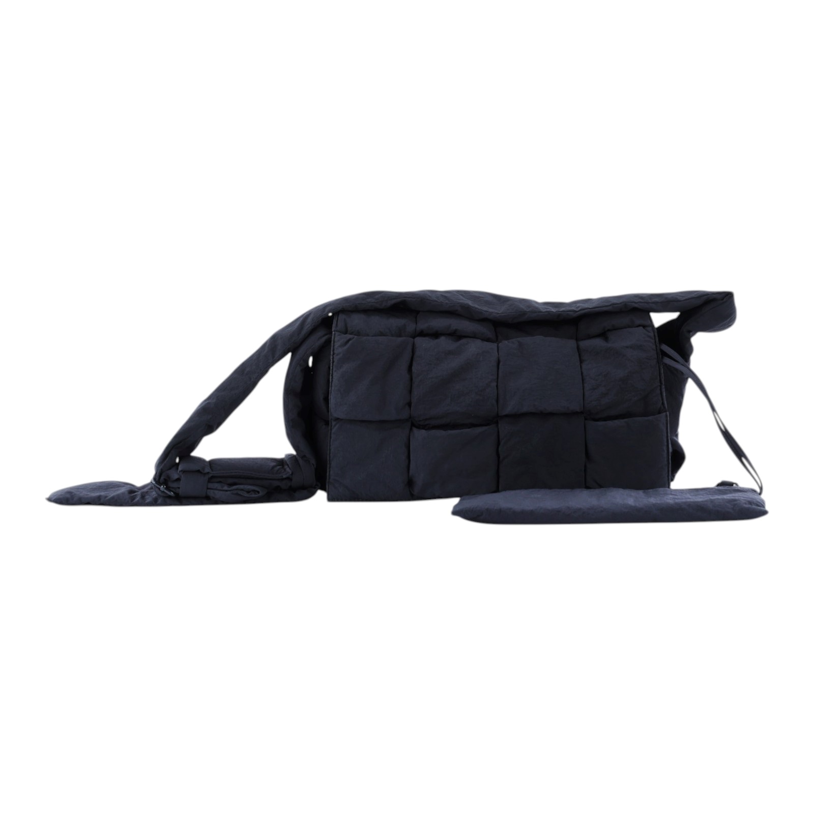 寶緹嘉 BOTTEGA VENETA Padded Tech Cassette 編織 尼龍包 705579V2B01  內袋
