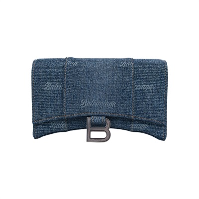 巴黎世家 BALENCIAGA Hourglass XS 沙漏包 6560502AAN 單寧沙漏包XS 防塵袋