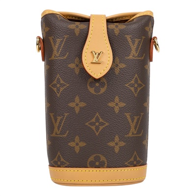 路易威登 LOUIS VUITTON Fold Me Pouch 隨身包 薯條包 M80874 晶片款 原花FOLD ME肩背包 原廠盒子/防塵袋/購買證明